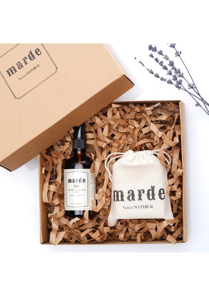 2li Box Organik Gül Suyu +Marde El Yapımı Bıttım Sabunu