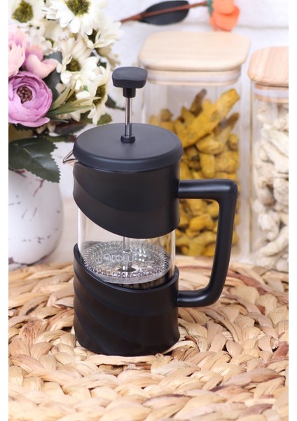 Bitki Çayı Demliği French Press Arow 350 ml