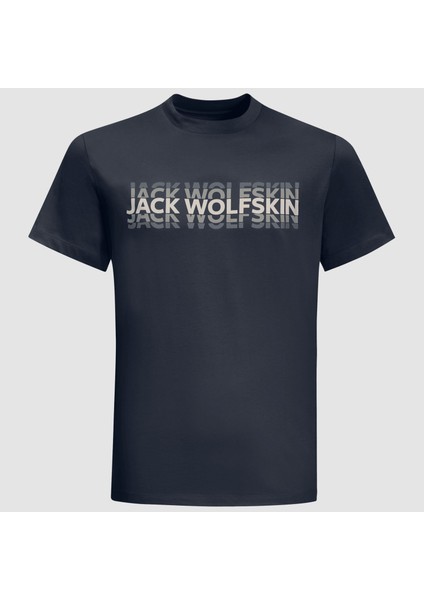 Jack Wolfskin Strobe T M Erkek Mavi