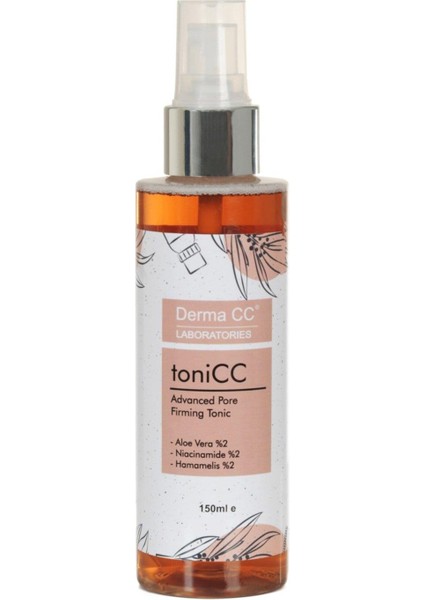 Derma cc Laboratorıes Skın Pore Tonic - Sıkılaştırıcı Cilt Bakım Toniği 150 ml