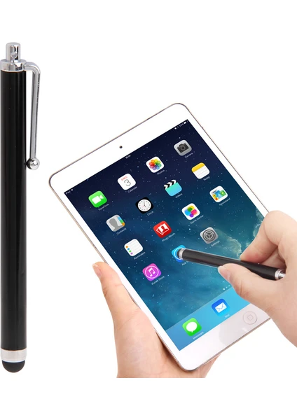 Yue Store Evrensel Yüksek Hassas Dokunmatik Kalem Kapasitif Stylus Pen Siyah (Yurt Dışından)