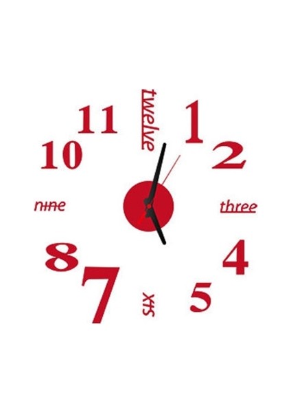 Dekoratif Duvar Saati (Yurt Dışından)