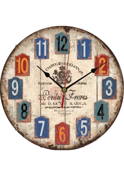 Dekoratif Duvar Saati (Yurt Dışından)