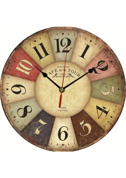 Dekoratif Duvar Saati (Yurt Dışından)