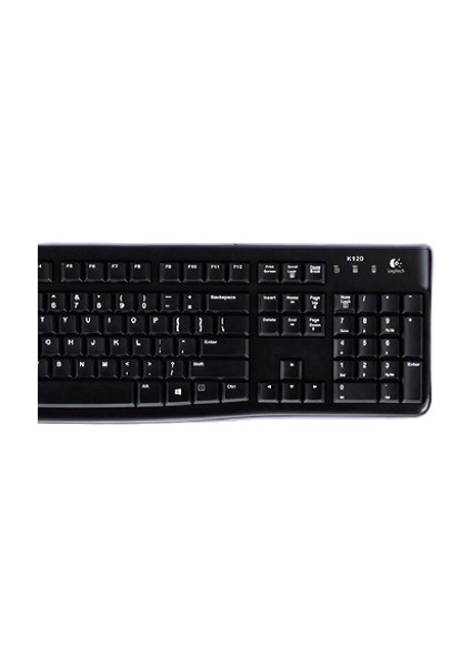 Logitech K120 Ergonomik USB Kablolu Klavye