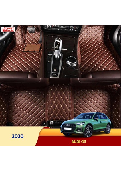 Audi Q5 2020 Araç 5d Havuzlu Suni Deri Oto Paspas