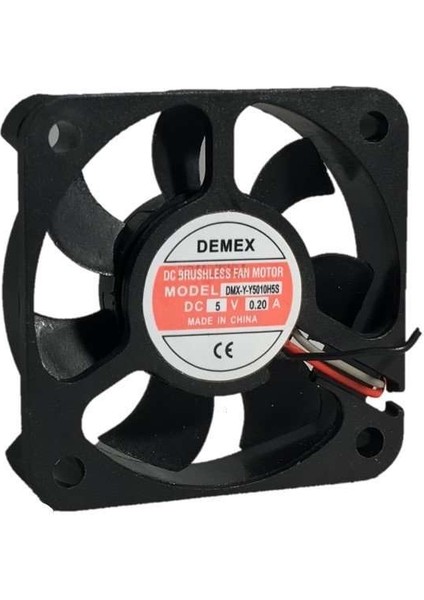 Kaizen Market Demex 50X50X10MM 5V Dc Kare Fan