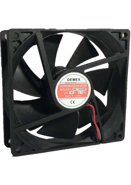 Demex 92X92X25MM 48V Dc Kare Fan