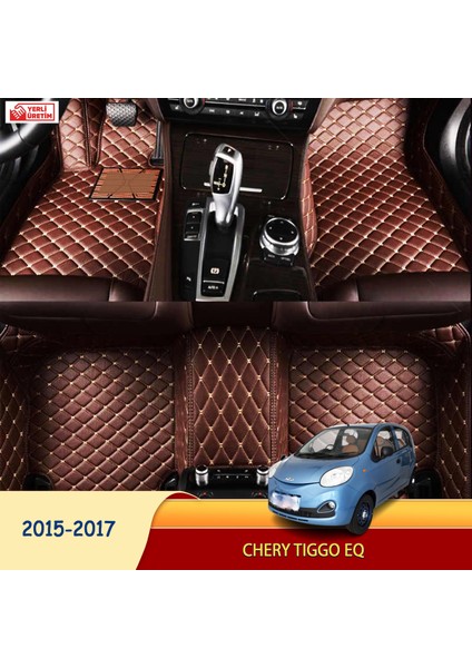 Chery Tiggo Eq 2015-2017 Uyumlu 5d Havuzlu Suni Deri Oto Paspas