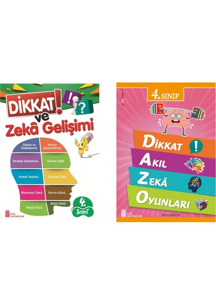 4. Sınıf Dikkat Ve Zeka Gelişimi+ Dikkat Akıl Ve Zeka Oyunları