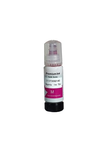 Epson 106 (C13T00R340) Magenta Mürekkep 70ML/Şişe Kırmızı Muadil Kartuş