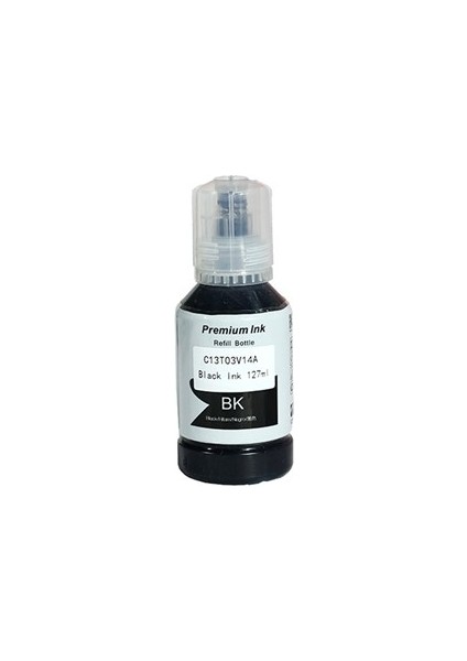 Epson 101 (C13T03V14A) Black Mürekkep 127ML/Şişe Siyah Muadil Kartuş