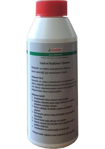 Radyatör Temizleyici 250 ml Radiator Cleaner