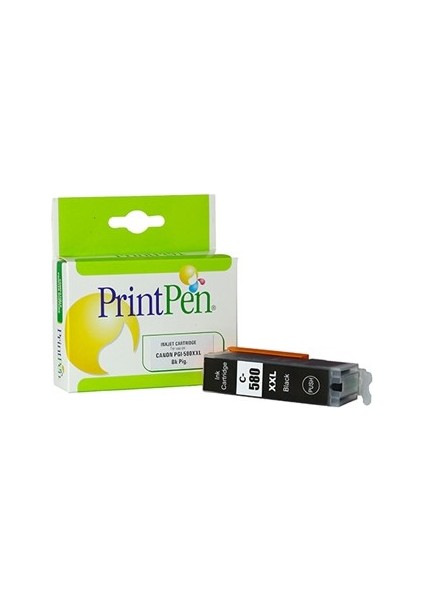 Canon PGI-580xxL Black (Pigmented) Yüksek Kapasite (28.5ml)