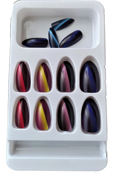 Badem Model Slikon Yapışkanlı ( Çılgın Rekler )