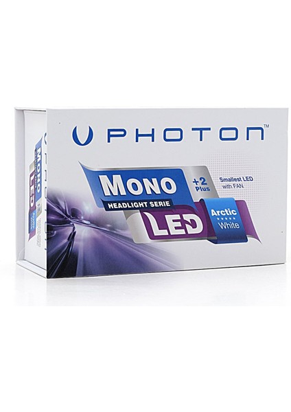 Mono LED Xenon H16 Şimşek Etkili