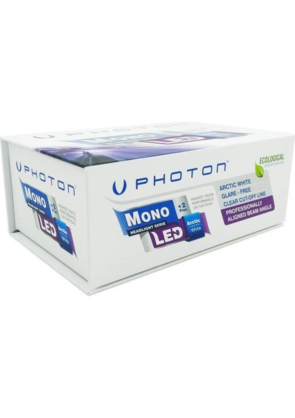 Mono LED Xenon H9 Şimşek Etkili