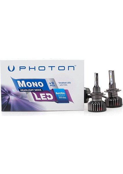 Mono LED Xenon H7 Şimşek Etkili