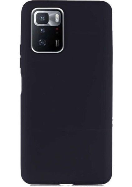 Xiaomi Poco X3 Gt Premium Matte Silikon Kılıf-Siyah