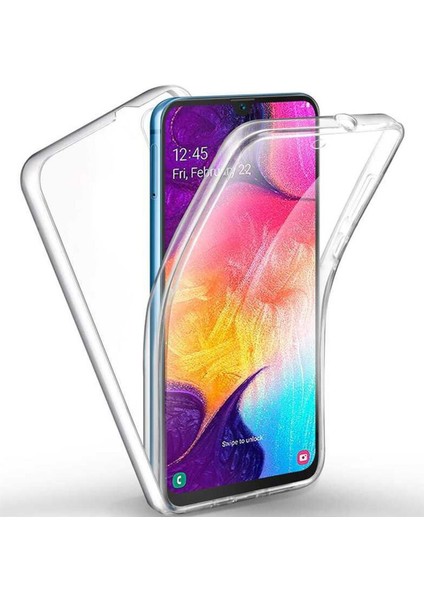 Samsung Galaxy A50S 360 Tpu Serisi Ön Arka Full Cover Şeffaf Kılıf