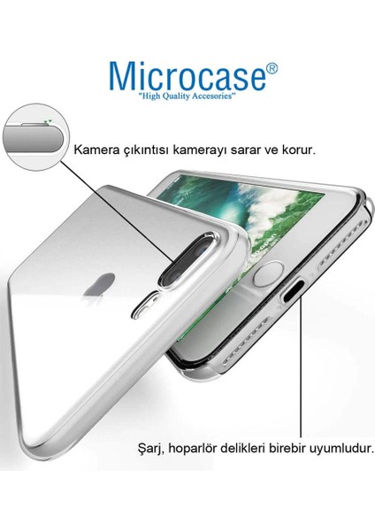 Samsung Galaxy A50S 360 Tpu Serisi Ön Arka Full Cover Şeffaf Kılıf