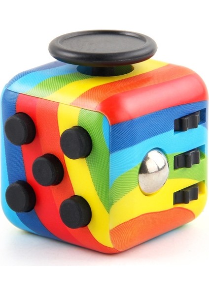 3 Pcs Cube Decompression Yetişkinler ve Çocuklar Için Sınırsız Zar Oyuncakları Renk: Gökkuşağı Renk (Yurt Dışından)