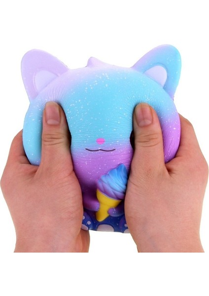 Büyük Ananas Ekmeği Yavaş Squeeze Oyuncak Boyutu: 25X13CM Pembe (Yurt Dışından)