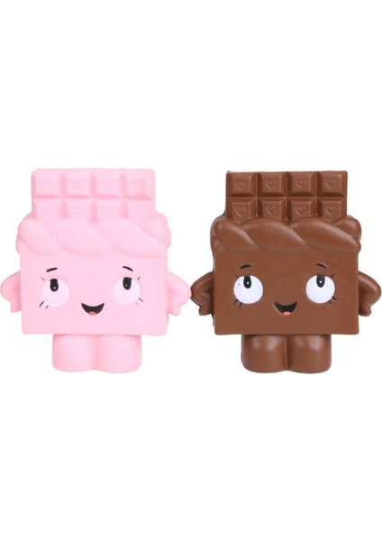 2 Pcs TTPU1100 Karikatür Sevimli Sika Geyik Dekompresyon Oyuncak Mor (Yurt Dışından)