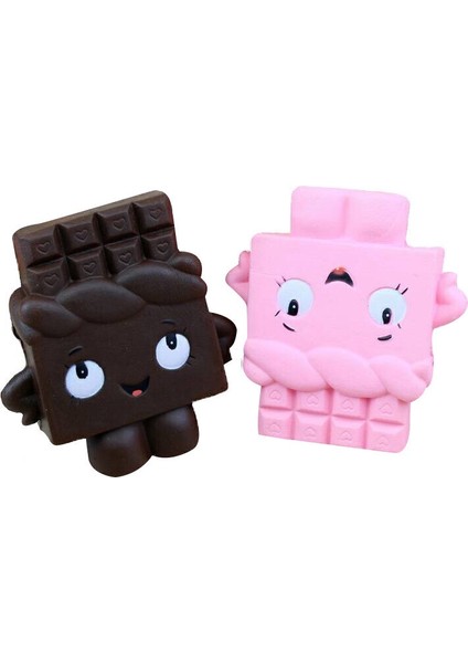 2 Pcs TTPU1100 Karikatür Sevimli Sika Geyik Dekompresyon Oyuncak Mor (Yurt Dışından)