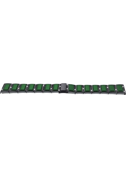 Apple Watch Için Ste Watch Band S 7 45 mm / & 6 & Se & 5 & 4 44 mm Siyah - Yeşil Kordon (Yurt Dışından) fiyatları