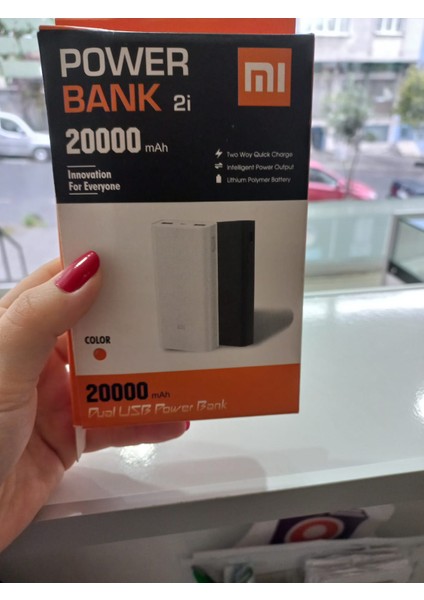 Powerbank 20000 mAh Beyaz