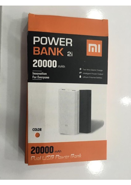 Powerbank 20000 mAh Beyaz