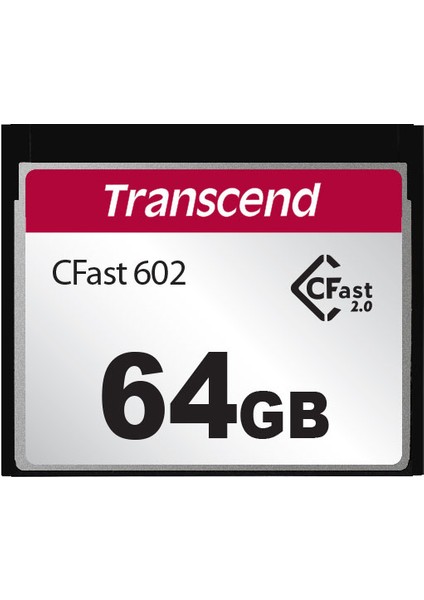 TS64GCFx602 64 GB CFx602 Cfast 2. Compact Flash Hafıza Karti