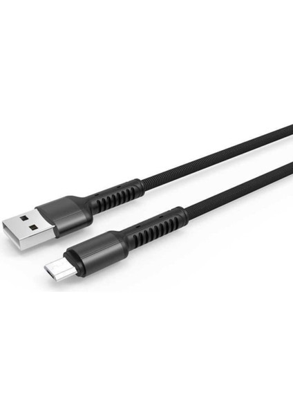 Micro Şarj Telefonlara Uyumlu Micro USB Hızlı Şarz Hasır Kablo