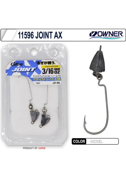 Cultiva 11596 Joint Ax Lrf Jighead