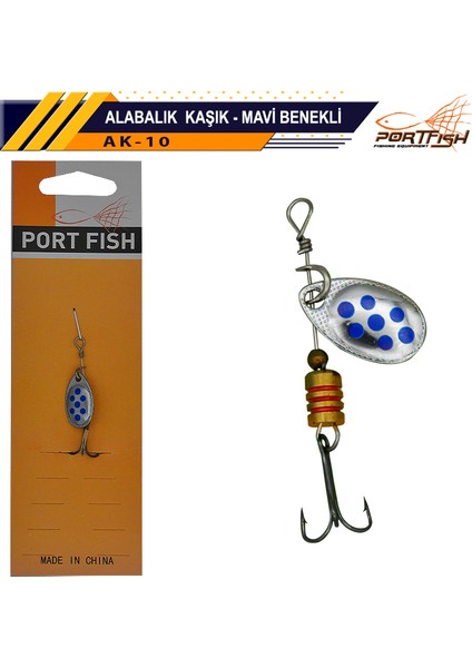 Alabalık Kaşığı Mavi Benekli