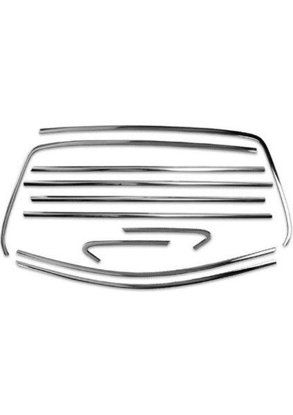 Volkswagen Golf7-7,5 Krom Cam Çerçevesi