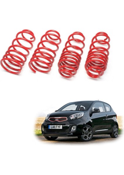 Kia Picato Spor Yay Helezon 40MM/40MM 2004-2010 Coil-Ex