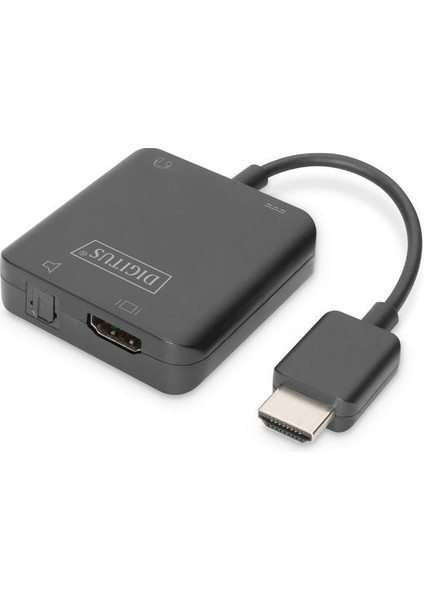 Digitus DA-70475 HDMI 4K Audio Extractor For HDMI Stereo 2.0 Toslink 5.1 Dönüştürücü