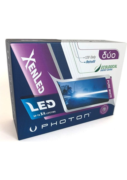 Duo H3 LED Xenon Şimşek Etkili