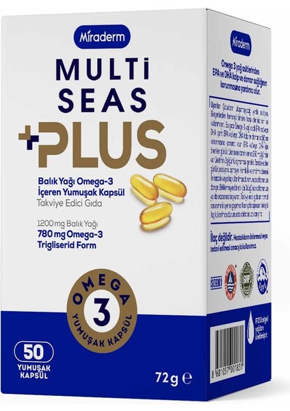 Multi Seas Plus Omega 3 1200 Mg