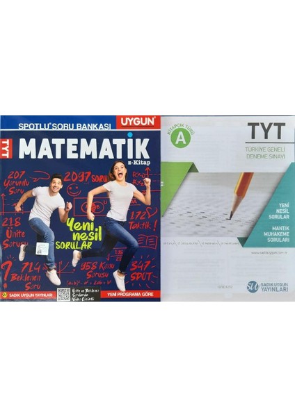 TYT Matematik Spotlu Soru Bankası + TYT Kurumsal Deneme Sınavı