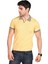 SARI Erkek Penye Pamuklu Polo Yaka Kısa Kollu Yazlık Triko 3