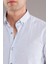 Puantiyeli Yaka Düğmeli Slimfit Erkek Gömlek 5