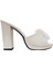 4612 Rugan 10MM Abiye Platform Topuklu Terlik 2