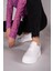 Beyaz Kadın Sneaker 0012255 2