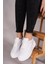 Beyaz Kadın Sneaker 0012255 4