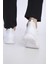 Erkek Spor Full Ortopedik Hafif Beyaz Yazlık Sneaker Ayakkabı - AY0007 4