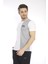 Erkek Spor, ABD Pike İnterlok 1. Kalite Kumaş Beyaz Slimfit Bisiklet Yaka T-Shirt - 0895 3