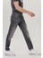 Erkek Larston Siyah Slim Tapered Düşük Bel Dar Paça Esnek Jean Pantolon 4